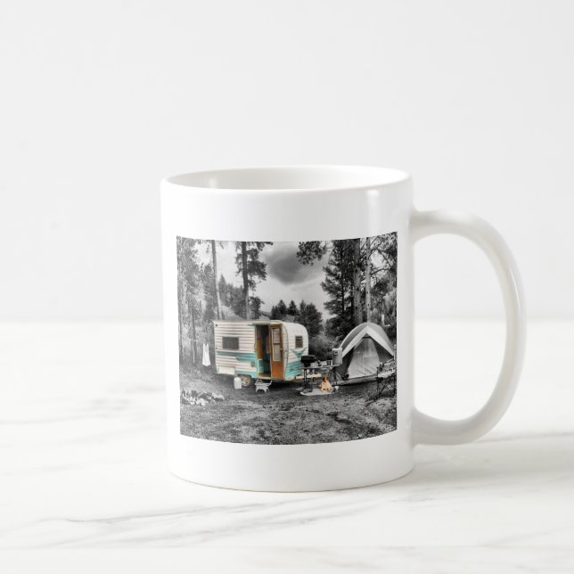 Taza cardinal en B&W (Derecha)