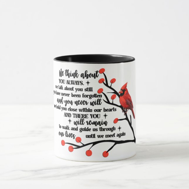 Taza Cardinal/Pensamos Siempre En Ti (Centro)