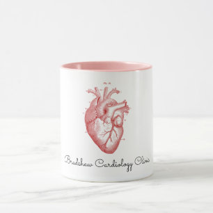Taza Cardiólogo Anatómico Cardíaco Nombre Café