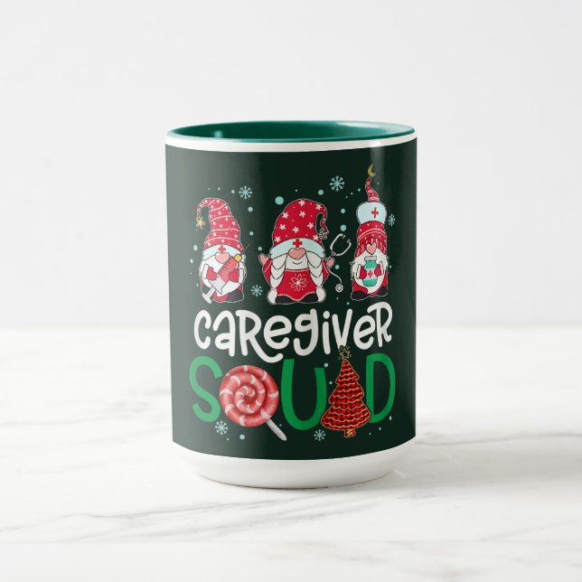 Taza Caregiver Squad Christmas (Centro)