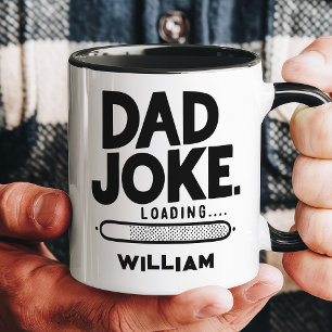Taza Carga de Chiste de Papá Personalizado