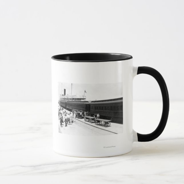 Taza Carga de la Estación de Ferrocarril Occidental por (Derecha)