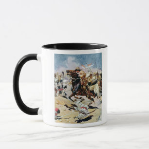 Taza Carga de los 21ros lanceros en Omdurman