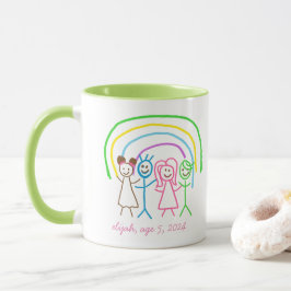 Taza Cargar dibujos de niños convierte el arte de los n
