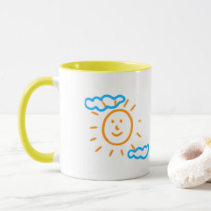 Taza Cargar los dibujos de los niños convierte los dibu