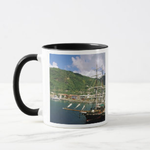Taza Caribe, Santa Lucía, Soufriere. Barcos en