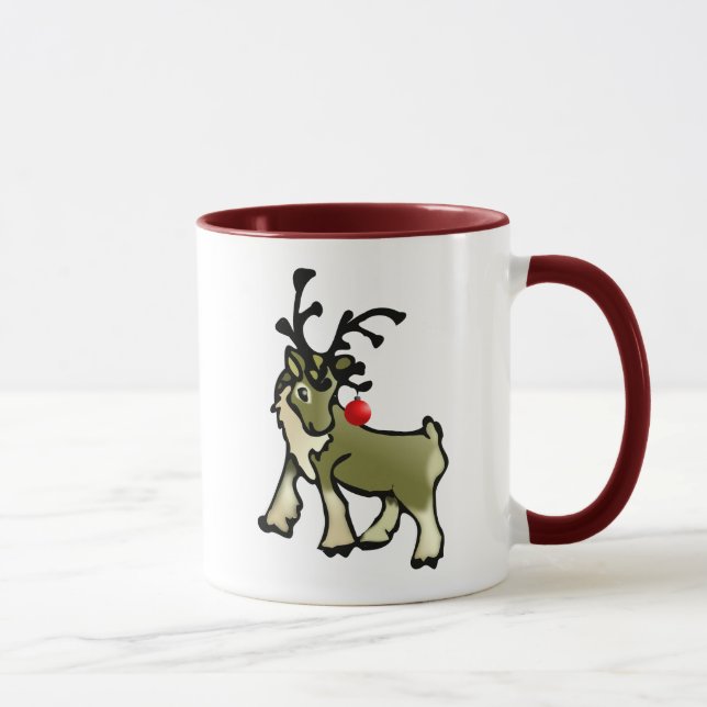 Taza Caribú del navidad (Derecha)