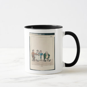 Taza Caricatura del dort dine', de Qui de dormir del