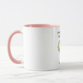 Taza Caricatura estilista de pelo rubio MUG personaliza