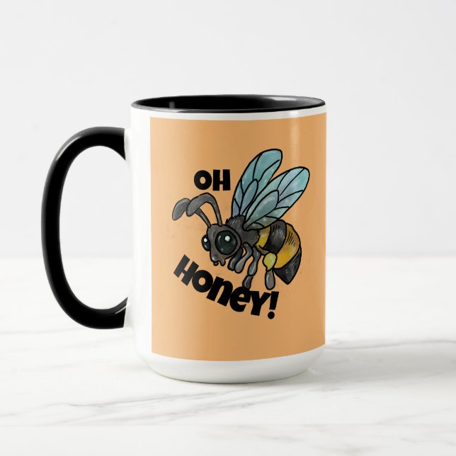 Taza ¡Cariño! Cute Bee (Izquierda)