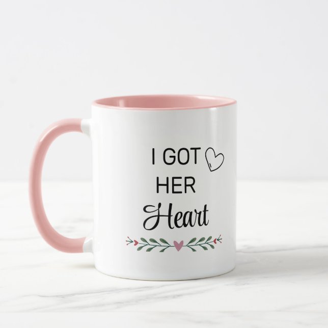 Taza Cariño Mug-Perfecto regalo para él o ella (Izquierda)