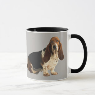 Taza cariñosa de la diversión de Basset Hound