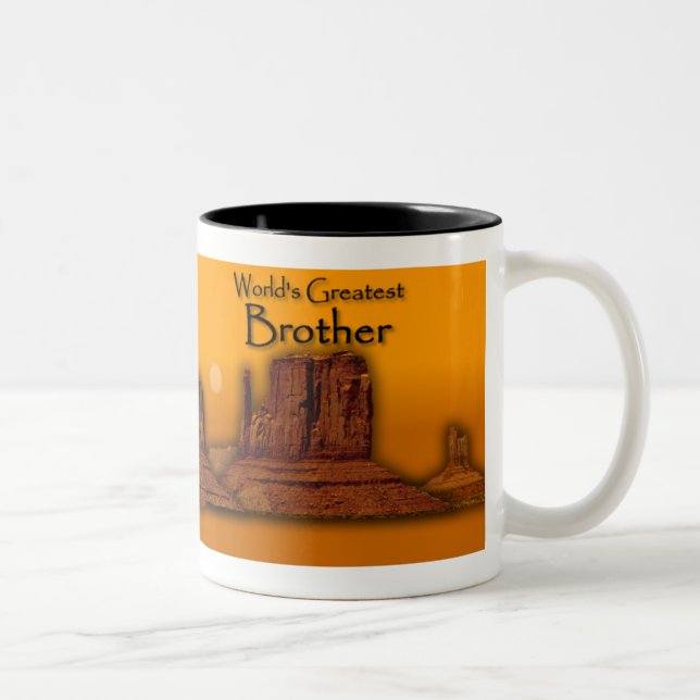 Taza cariñosa del oro de las manos de Brother (Derecha)