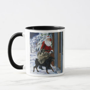 Taza Carl que ayuda a Papá Noel de <Carl's Christmas> 