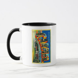 Taza Carmel, California - Escenas de letras grandes