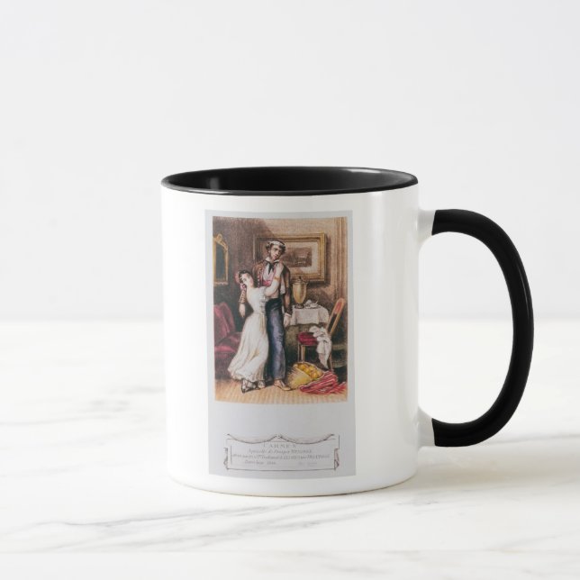 Taza Carmen y Don Jose, 1846 (Derecha)