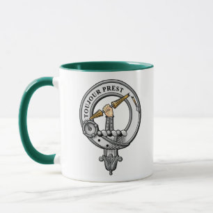 Taza Carmichael Escudo Badge