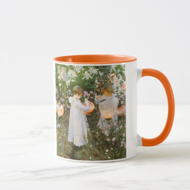 Taza Carnación, Lily, Lily, Rosa De John Singer Sargent (Derecha)