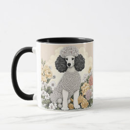 Taza Carne personalizada en flores caprichosas