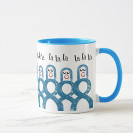 Taza Carolers del navidad