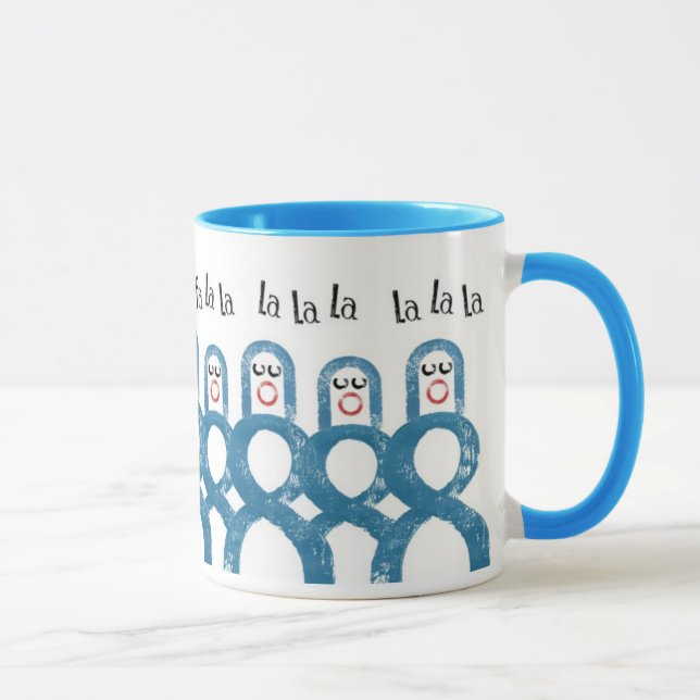 Taza Carolers del navidad (Derecha)