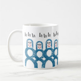 Taza Carolers del navidad