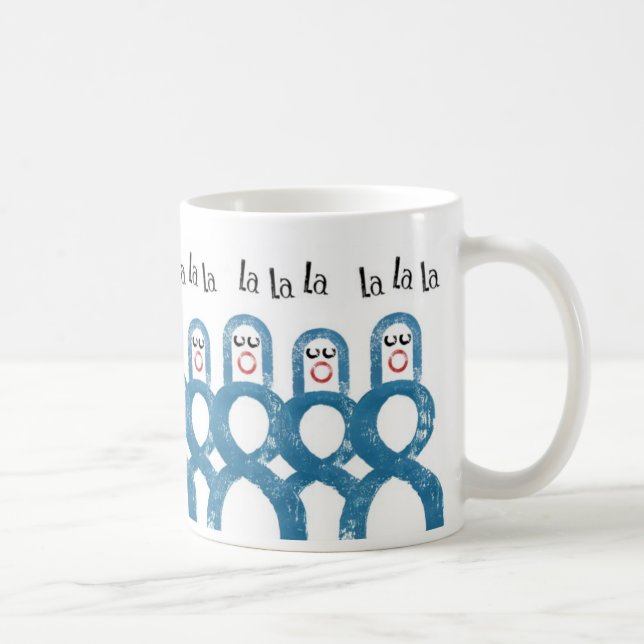 Taza Carolers del navidad (Derecha)
