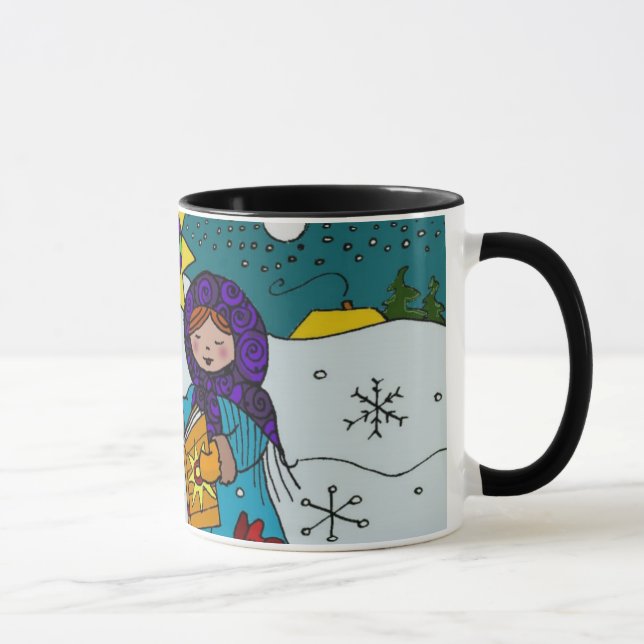 Taza Carolers ucranianos del navidad (Derecha)