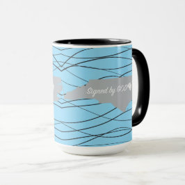 Taza Carolina del Norte firmada por Dios