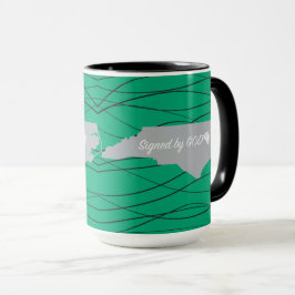 Taza Carolina del Norte firmada por Dios