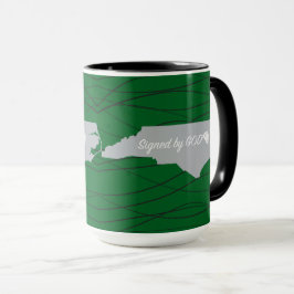 Taza Carolina del Norte firmada por Dios