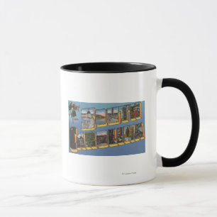 Taza Carolina del Sur - Escenas de letras grandes