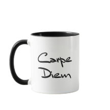 CARPE DIEM, aproveche el día, café moderno
