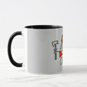 Taza Carpintero de sexo masculino