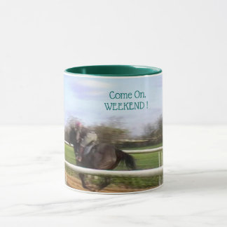 Taza Carrera al fin de semana