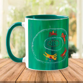 Taza Carrera de caballos moderna