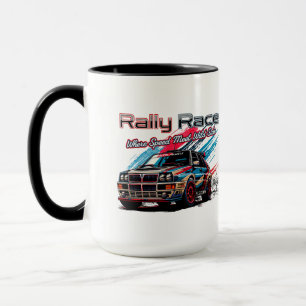 TAZA ¡CARRERA DE RALLY ITALIANO - CUANDO LA VELOCIDAD E