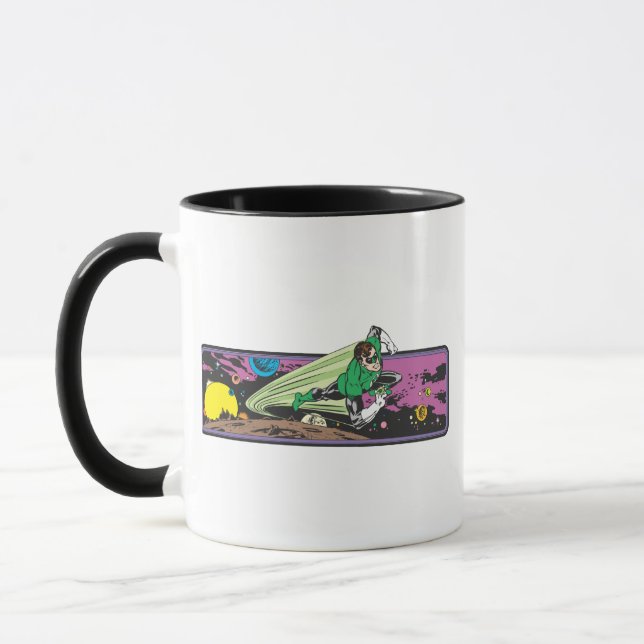 Taza Carreras de Linterna Verde a través del espacio (Izquierda)