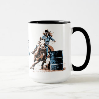 Taza Carreras del barril
