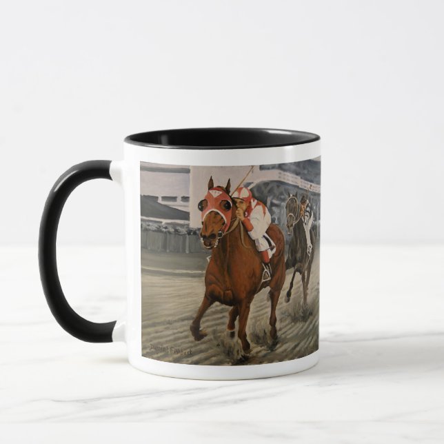 Taza Carreras tosferada es el caballo ganador (Izquierda)