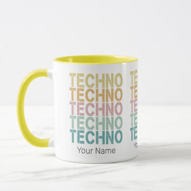 Taza Carretera de la casa de Techno Lettering (Izquierda)