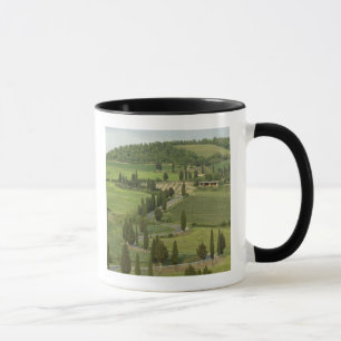 Taza Carretera de Pienza a Montepulciano,