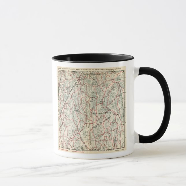 Taza Carreteras para bicicletas en Nueva York y Conneti (Derecha)