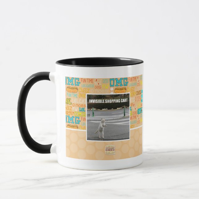 TAZA CARRO DE LA COMPRA INVISIBLE (Izquierda)