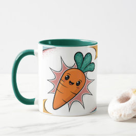 Taza Carrot Style Combo Mug