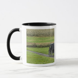 Taza Carruaje Amish en camino de granja, Ohio Nororient