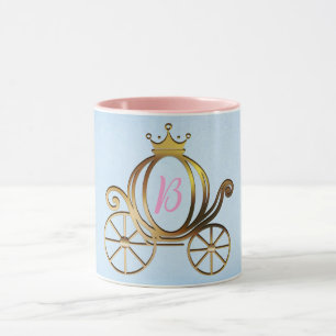 Taza Carruaje dorado de la princesa Libro de cuentos az