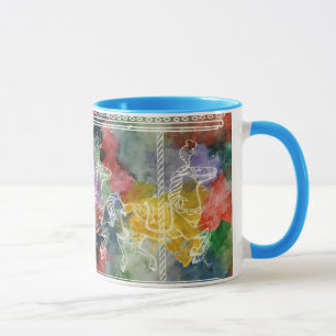Taza Carrusel del arco iris