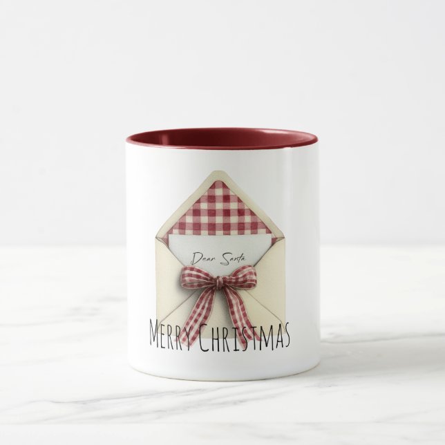 Taza Carta a Santa Navidad  (Centro)