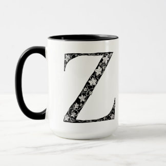 Taza Carta botánica Z Mug, arte de Elizabeth Sampson